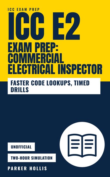 ICC E2 Exam Prep: Commercial Electrical Inspector book cover